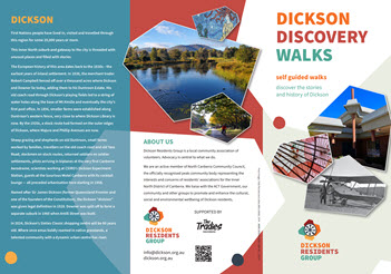 Dickson Discovery Walks